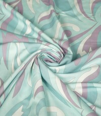  Viscose vloeiende vormen in pastelkleuren