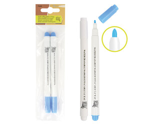 1/3/5Pcs Water Uitwisbare Marker Pen Wateroplosbare Pen Hydrolyze Magic Pen 4 Kleuren Verdwijnende Inkt Vervaagde Pen DIY Naaien Markering Pen Voor Kruissteek Naaien Borduurwerk Stof Markering Multicolor