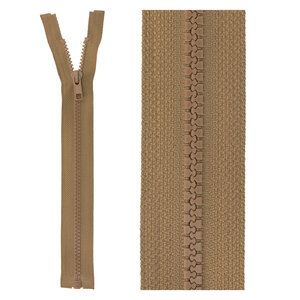  Rits deelbaar bloktanding kastanjebruin