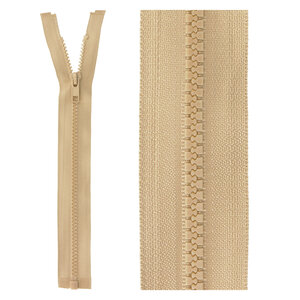  Rits deelbaar bloktanding beige