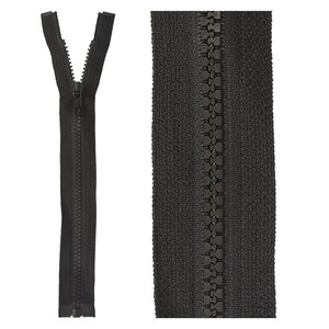  Rits deelbaar bloktanding zwart