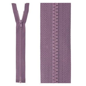  Rits deelbaar bloktanding aubergine