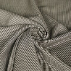  Coupon 615 Terlenka met mini Pied de Poule zwart wit 180 x 150 cm