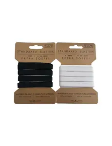  Standaard elastiek 10 mm zwart