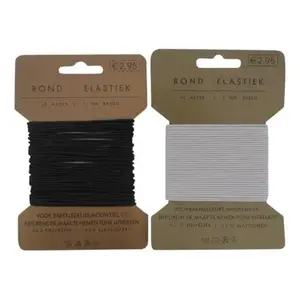  Rond elastiek wit