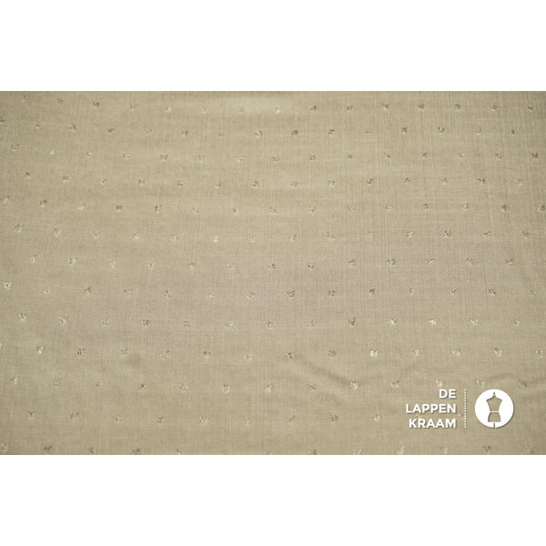 Dobby viscose beige