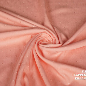  Dobby viscose zalmroze