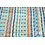 Coupon 926 Viscose met ikat in blauw 180 x 145 cm