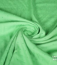  Coupon 947 Dobby viscose groen 170 x 140 cm