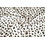 Coupon 971 Viscose crepe ecru met zwart bloemetje 170 x 140 cm