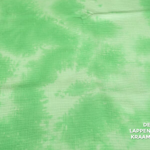  Hydrofiel met tie dye groen