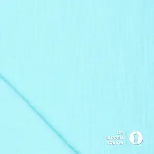  Mousseline linnenlook aqua