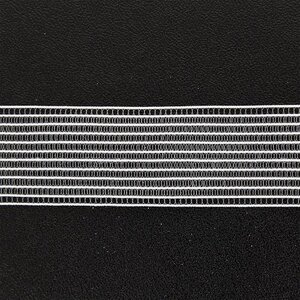  Smock elastiek zwart of wit