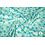 Coupon 15 Crepe ecru met blauwe bloemetjes 170 x 140 cm