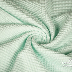  Wafeldoek donker mintgroen