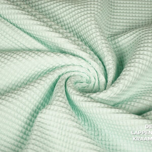  Wafeldoek donker mintgroen