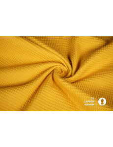 Basic Wafeldoek okergeel