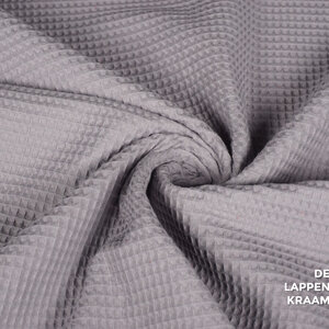  Wafeldoek donker lila