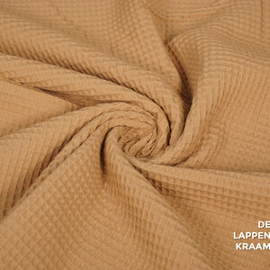  Wafeldoek camel