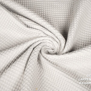 Wafeldoek licht grijs