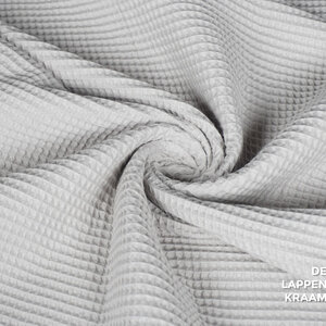 Wafeldoek grijs