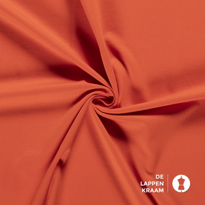 Basic Punta di Roma zware kwaliteit  oranje-koraal