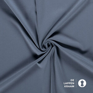 Basic Punta di Roma dikke kwaliteit jeansblauw