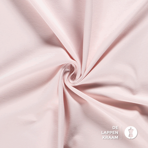 Basic Katoenen tricot zware kwaliteit licht roze