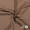 Basic Katoenen tricot zware kwaliteit cognac
