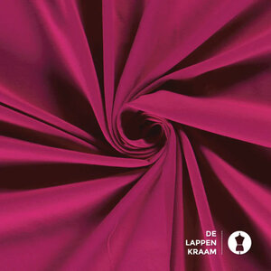 Basic Katoenen tricot zware kwaliteit fuchsia