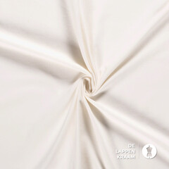 Basic Katoenen tricot zware kwaliteit off white