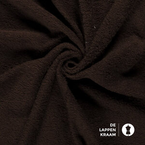 Basic Badstof donker bruin