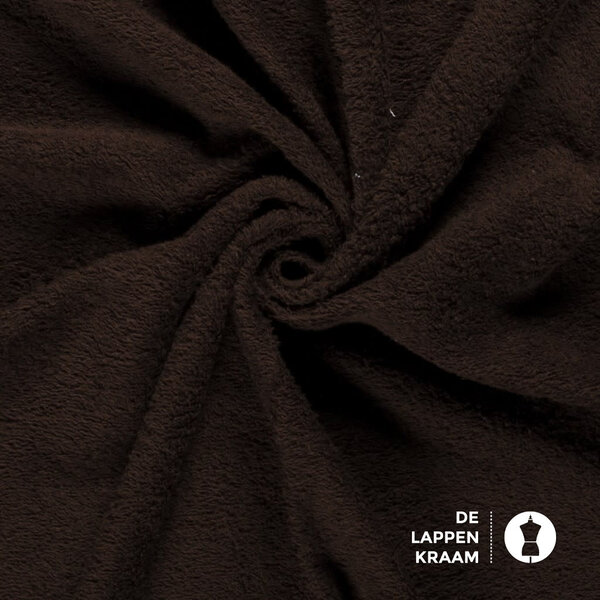 Basic Badstof donker bruin