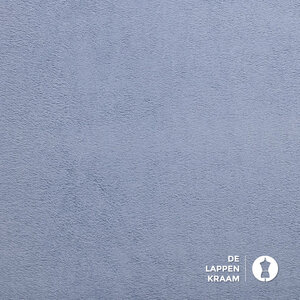 Basic Badstof jeansblauw