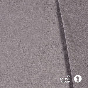 Basic Bamboe fleece badstof licht grijs