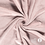 Basic Bamboe fleece badstof licht roze