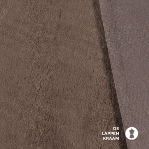 Basic Bamboe fleece badstof bruin