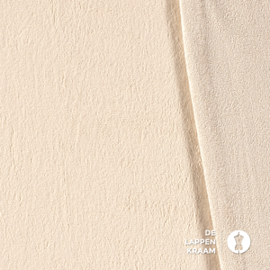 Basic Bamboe fleece badstof beige