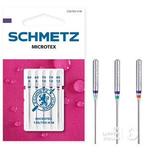 Schmetz Naalden microtex 60/70/80