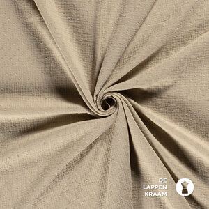  Mousseline met nopje beige