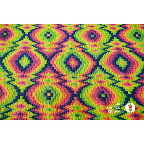 Jacquard in neonkleuren