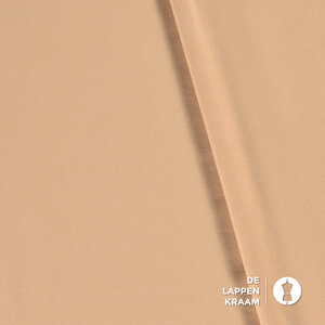 Basic Katoenen tricot zware kwaliteit zalmroze