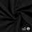 Basic Gabardine stretch stof zwart