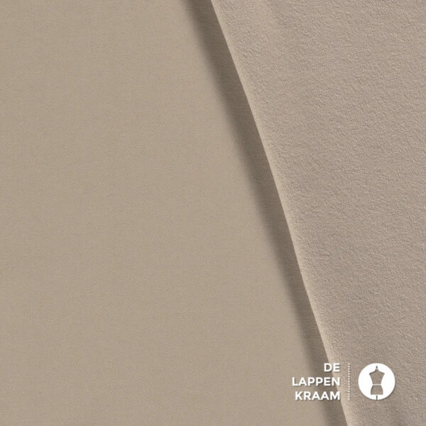 Basic Joggingstof  beige