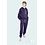 Basic Joggingstof donkerpaars