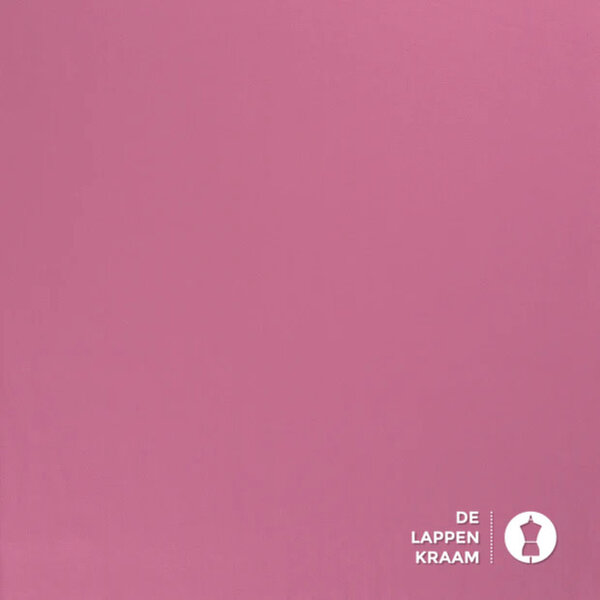 Basic Joggingstof midden roze