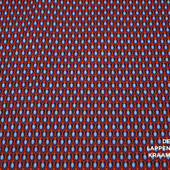  Coupon 418 Vintage jacquard brique paars 170 x 155cm