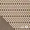 SALE Jacquard stof beige met ruitjes