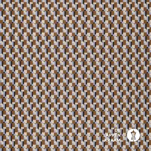  Jacquard met retroprint lila