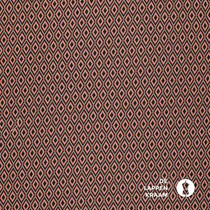  Gebreid met oranje ruitje en lurex